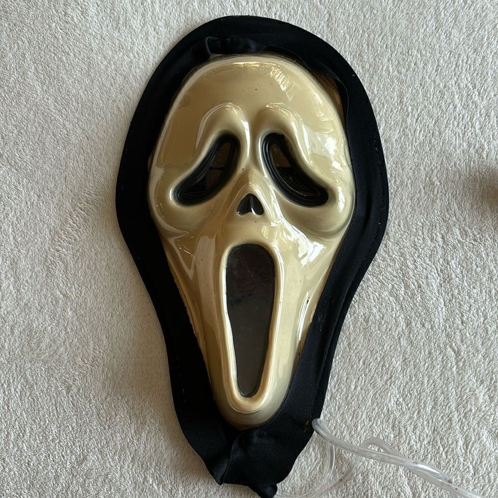 Scream bleeding Mask  Halloween Costume‎ Heart Pump